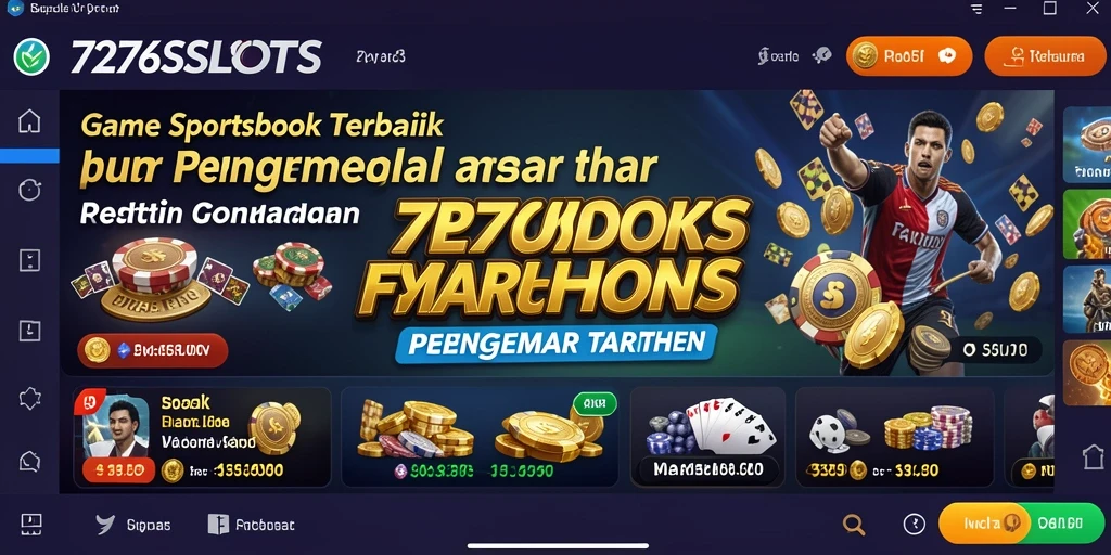 Gameplay menarik dan interaktif di aplikasi Sportsbook 7276SLOTS.