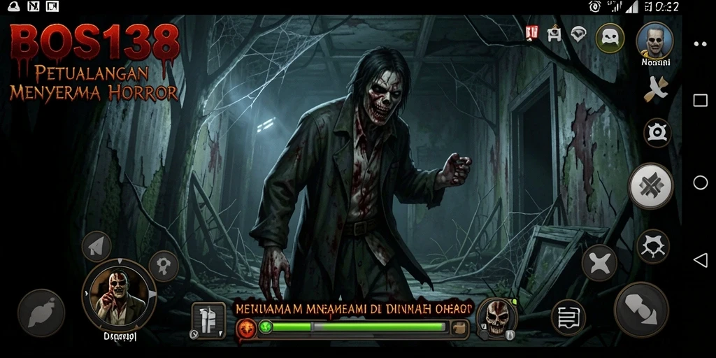 Screenshot gameplay BOS138 dengan suasana mendebarkan dan menegangkan.
