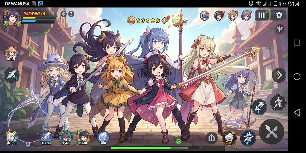 Tampilan menarik dari gameplay DEWANUSA yang penuh aksi.