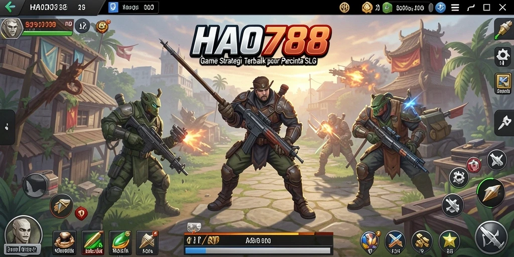 Tampilan gameplay HAO788 yang menegangkan dan penuh strategi.