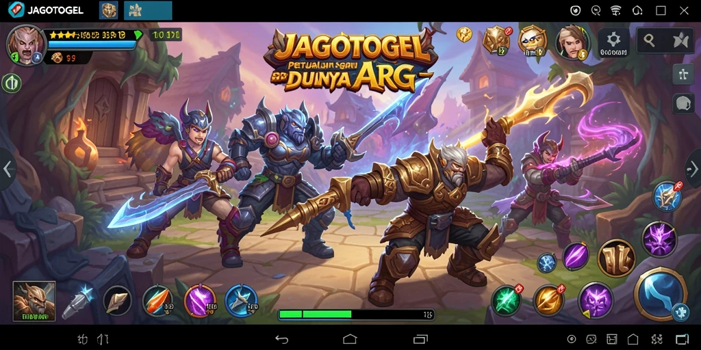Tampilan menarik dari gameplay JAGOTOGEL yang dinamis.