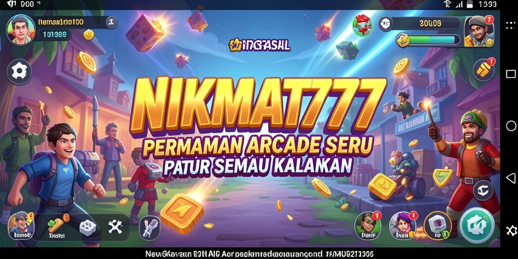 Tangkapan layar gameplay utama NIKMAT777 dalam aksi seru.