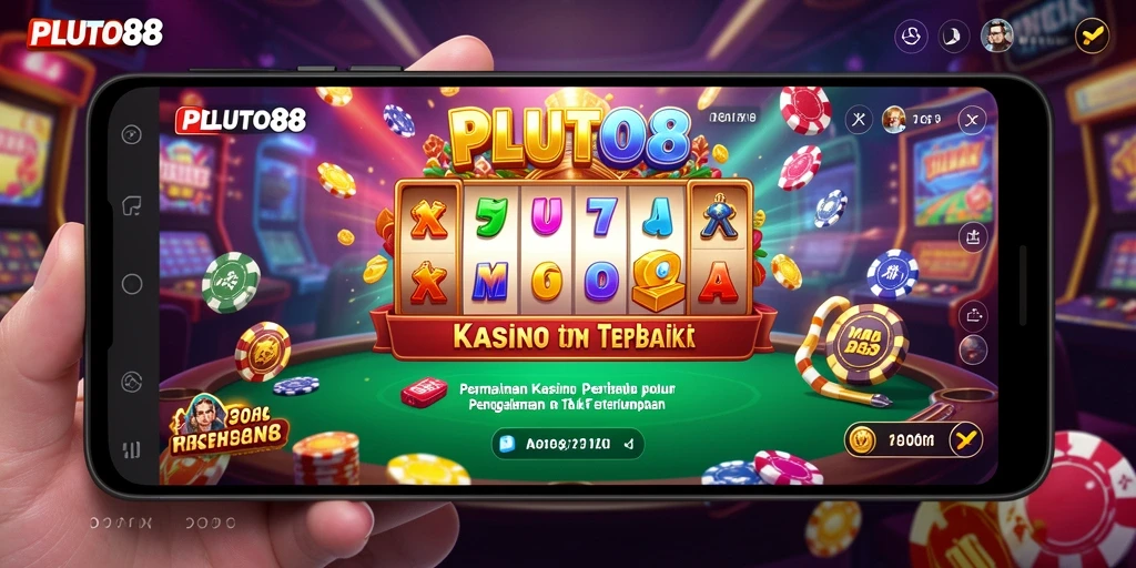 Tampilan screenshot gameplay Kasino dari PLUTO88 yang menarik.